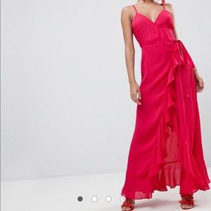 ASOS Ruffle maxi